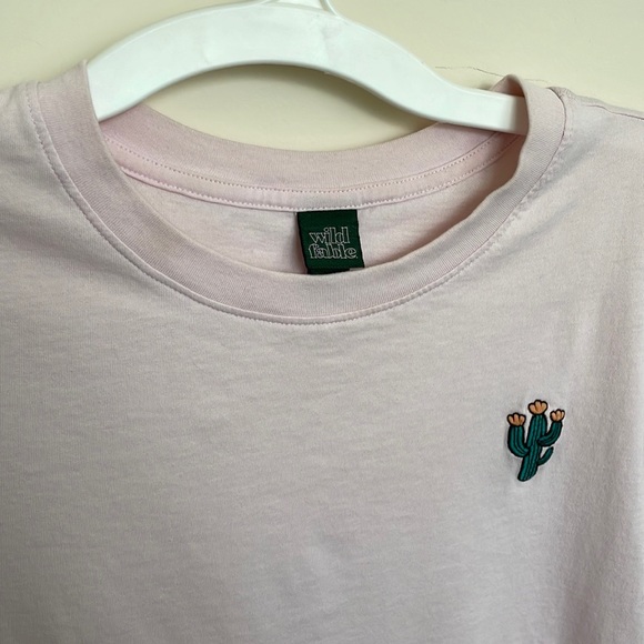 Wild Fable Women’s Short Sleeves Shrunken Boxy T-Shirt - Picture 2 of 9